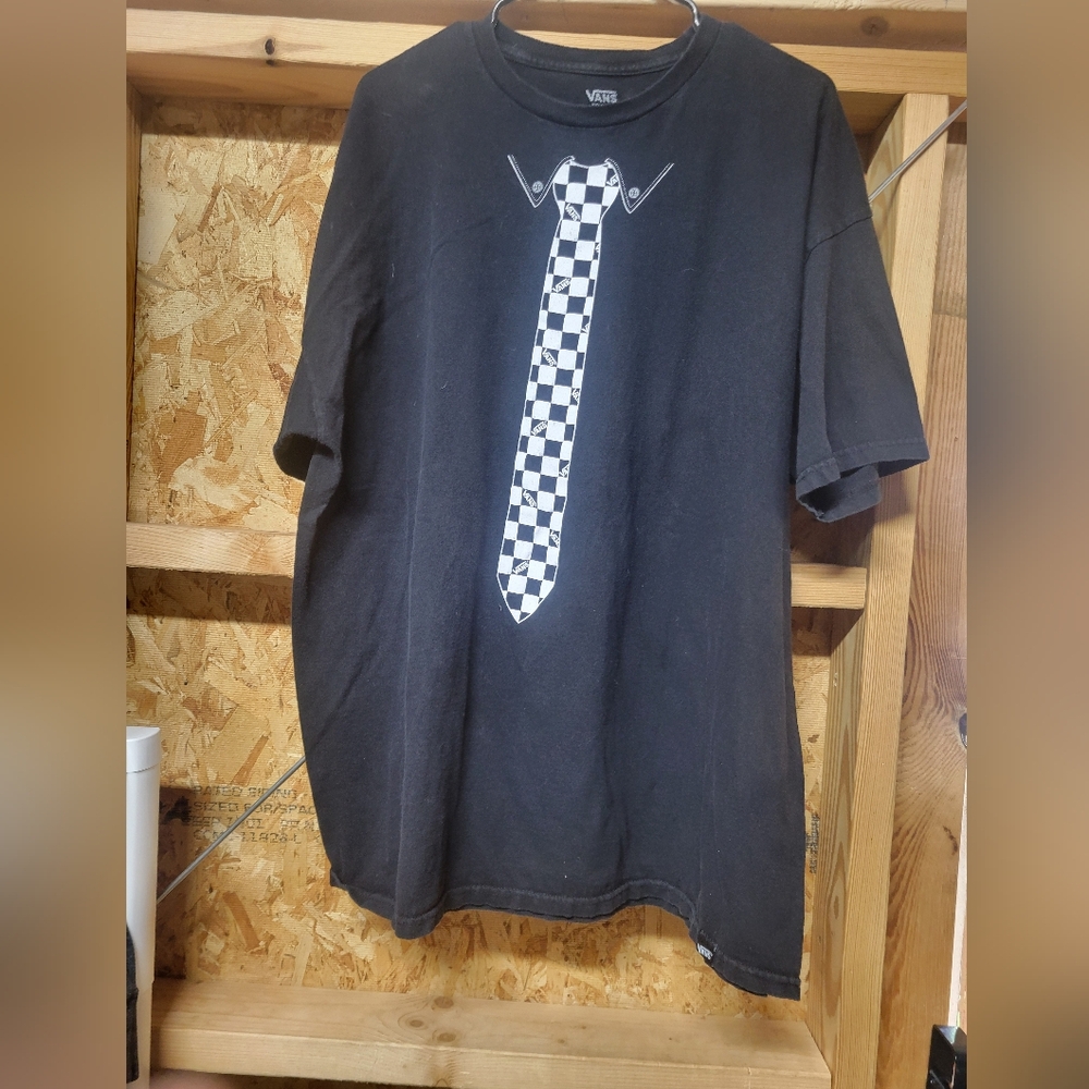 Vans Black Short‎ Sleeve Tee Classic Crew Neck Size XXL